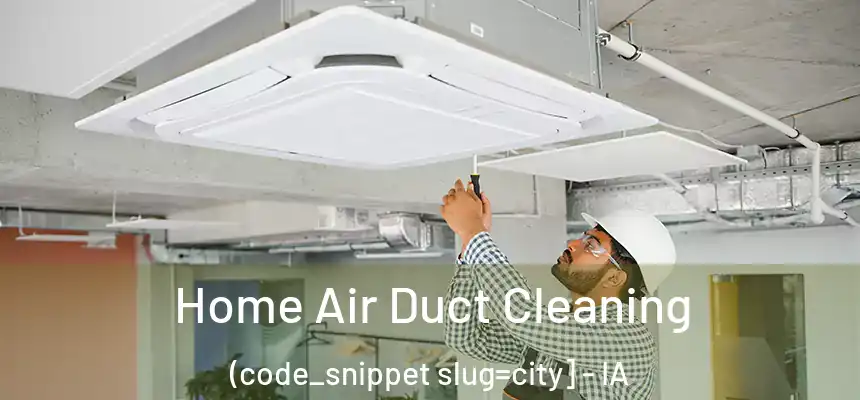  Home Air Duct Cleaning (code_snippet slug=city] - IA